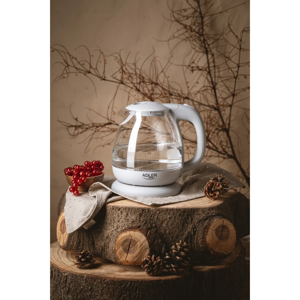 Fierbator de apa adler ad-1283 glass grey 5