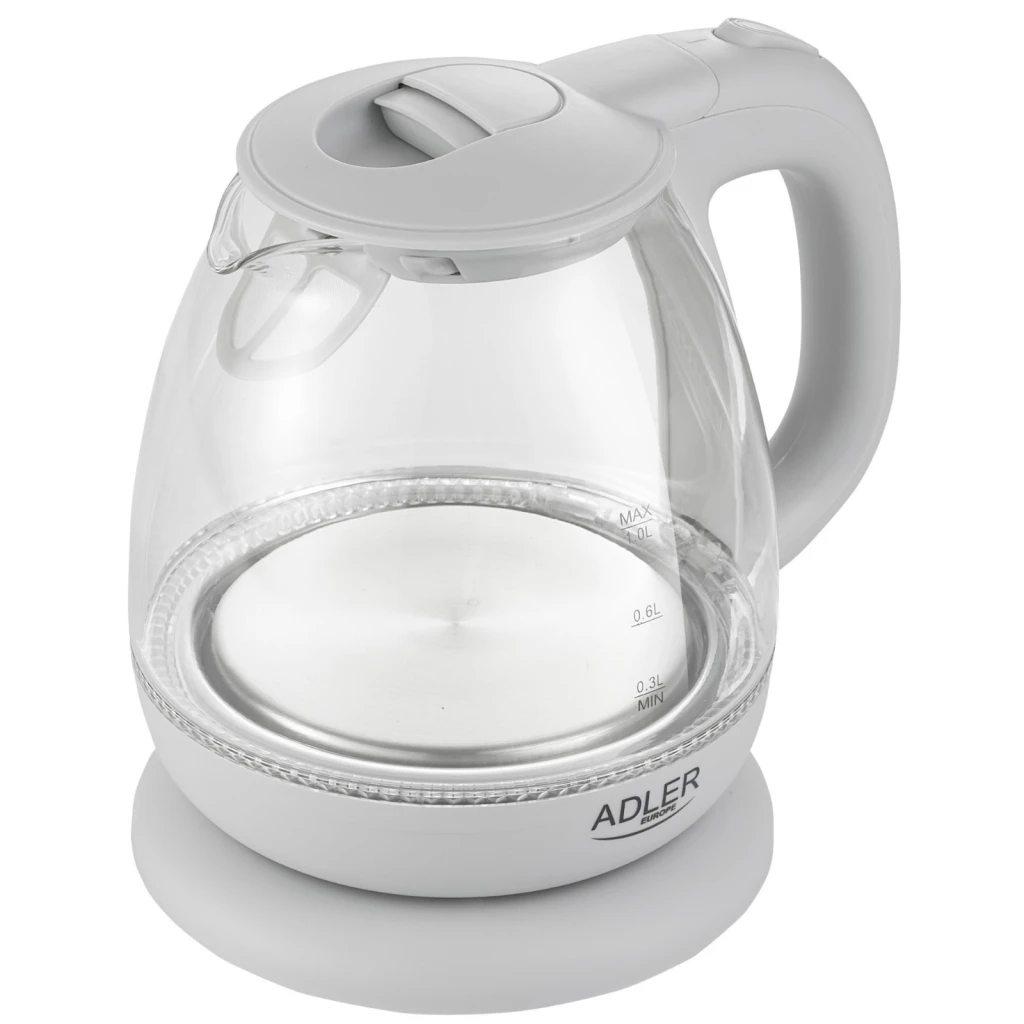 Fierbator de apa adler ad-1283 glass grey 2
