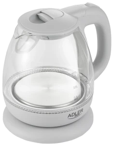 Электрочайник adler ad-1283 glass grey Thumbnail 3