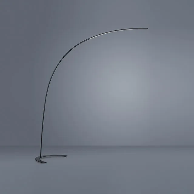 Lampadar led shanghai 18 w smd 220 - 240 v 3000 k ip20 negru trio 2