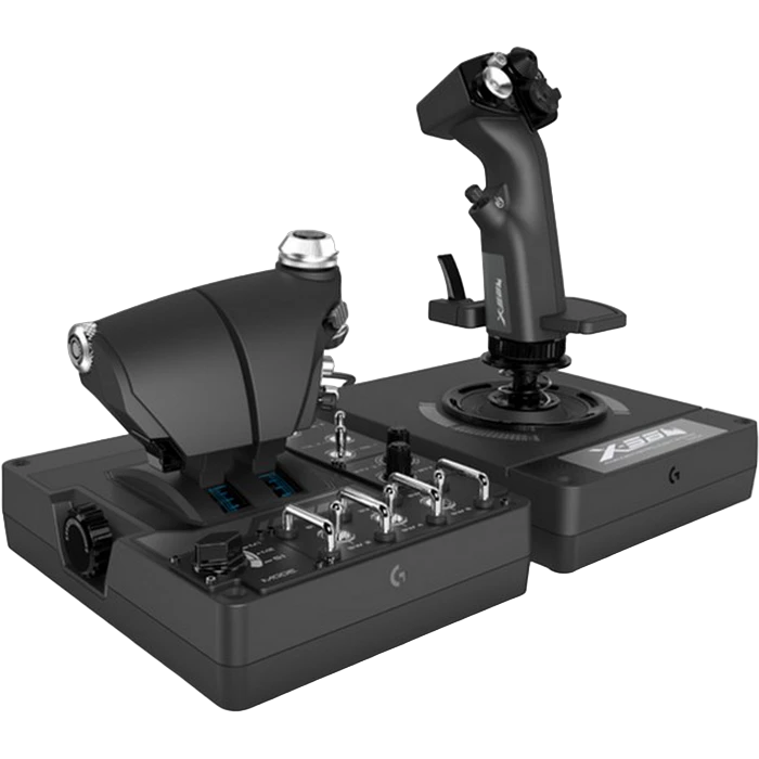Игровой джойстик logitech g x56 hotas, чёрный 2