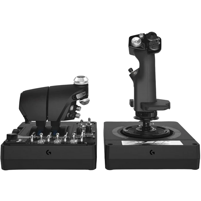 Игровой джойстик logitech g x56 hotas, чёрный 5