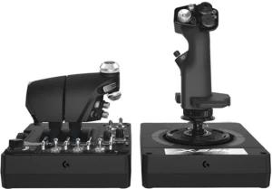 Игровой джойстик logitech g x56 hotas, чёрный Thumbnail 7