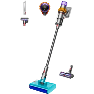 Вертикальный пылесос dyson v15s detect submarine, желтый | никель