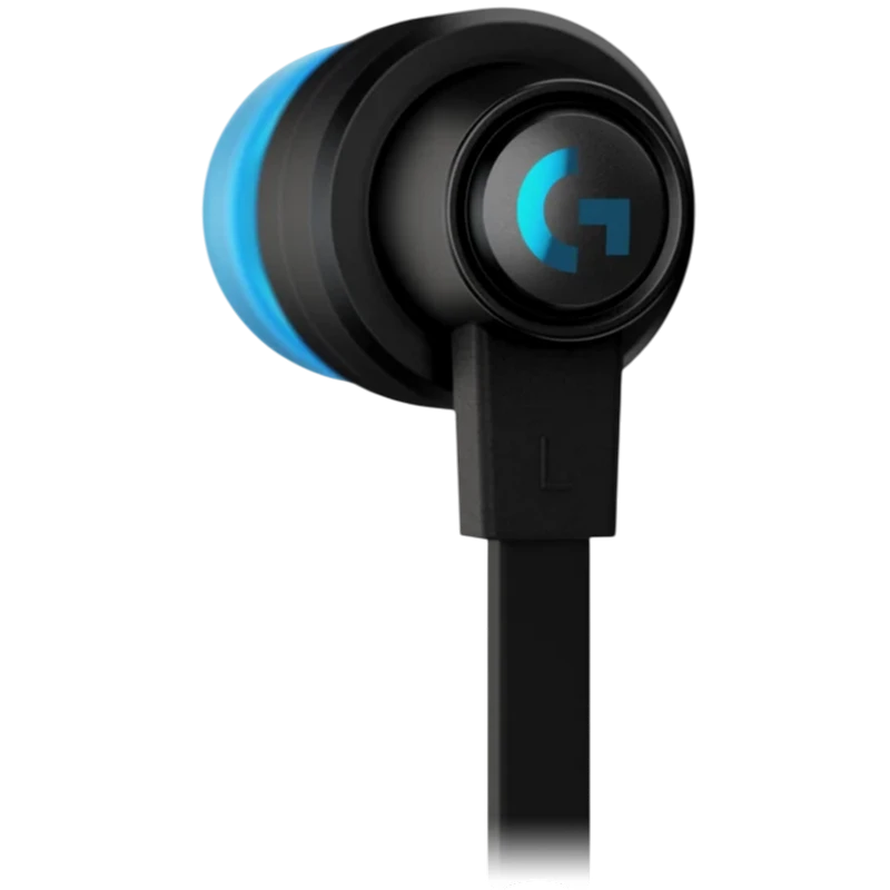 Игровая гарнитура logitech g333, проводной аналоговый, чёрный 6