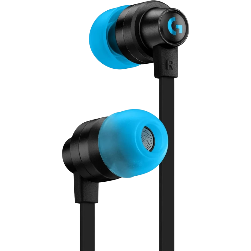 Игровая гарнитура logitech g333, проводной аналоговый, чёрный 7