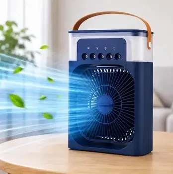 Ventilator de masă cu răcire, umidificare și rgb, 3în1,culori mixte (mg1224) 5
