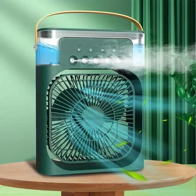 Ventilator de masă cu răcire, umidificare și rgb, 3în1,culori mixte (mg1224) 3