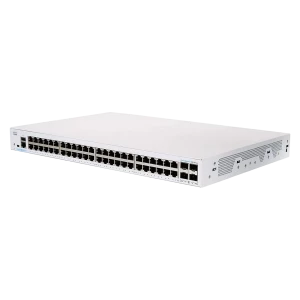 Сетевой коммутатор Cisco CBS250-48T, 48x 10/100/1000 Мбит/с, 4x SFP