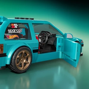 Mattel brick shop hot wheels honda civic ef personalizat 1990 Thumbnail 7