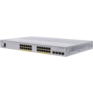 Switch de rețea cisco cbs250-24p-4g, 24x 10/100/1000 mbps