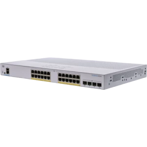 Сетевой коммутатор Cisco CBS250-24P-4G, 24x 10/100/1000 Мбит/с