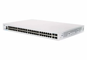 Сетевой коммутатор Cisco CBS350-48T, 48x 10/100/1000 Мбит/с, 4x SFP