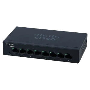 Switch de rețea cisco sf110d-08, 8x 10/100 mbps Thumbnail 6