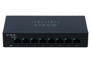 Switch de rețea cisco sf110d-08, 8x 10/100 mbps Thumbnail 4