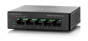 Switch de rețea cisco sg110d-05, 5x 10/100/1000 mbps Thumbnail 2