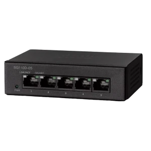Switch de rețea cisco sg110d-05, 5x 10/100/1000 mbps Thumbnail 4