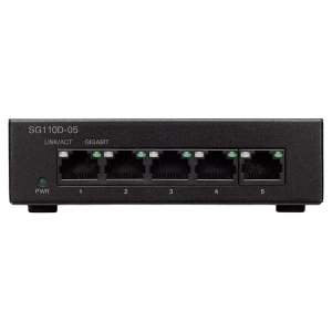 Switch de rețea cisco sg110d-05, 5x 10/100/1000 mbps Thumbnail 5
