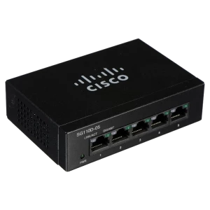 Сетевой коммутатор Cisco SG110D-05, 5x 10/100/1000 Мбит/с