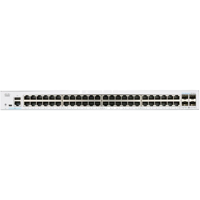 Switch de rețea cisco cbs250-48t-4x, 48x 10/100/1000 mbps 2