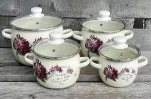 Set (cratiță 4buc) viola (lăptos) (1/1) (nm - 1873)