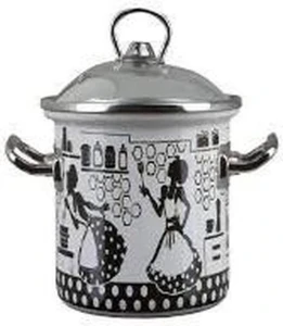 Cratiță kitchen (alb) 5,5l (1/4) (nm - 1976)