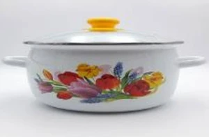 Cratiță buchet de primăvară (alb) 3,5l (1/4) (nm - 2232)