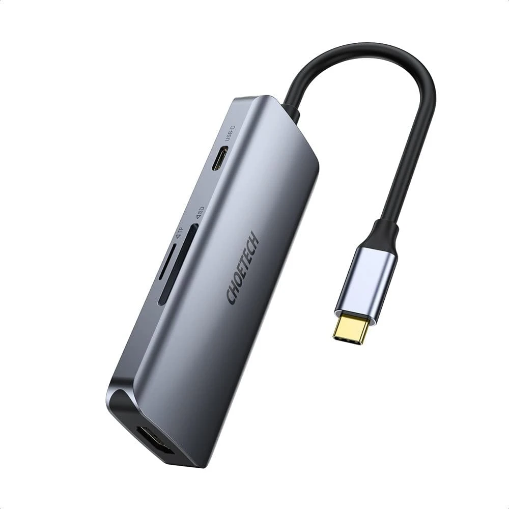 Usb-концентратор choetech hub-m19, серый 3