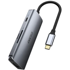 Usb-концентратор choetech hub-m19, серый Thumbnail 5