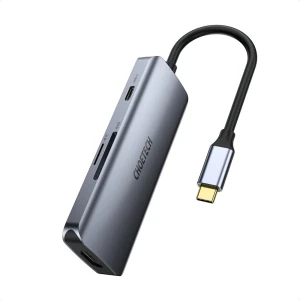 Usb-концентратор choetech hub-m19, серый Thumbnail 3