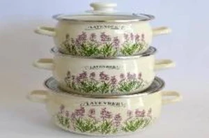Set (cratiță 3 buc) lavanda (lăptos) (1/2) (nm - 2555)