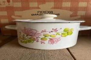 Cratiță voal floral (lăptos) 1.5l 1/8 (nm - 2629)