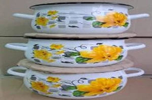 Set greisi (alb) (cratiță 3 buc 2.4l/3.5l/4.75l) (nm - 2772)