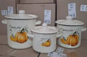 Set cratiță (3 buc) dovleac (lăptos) (2/3/5,5l) (nm - 3086)