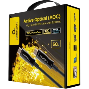 Видеокабель cablexpert ccbp-hdmi-aoc-50m-02, hdmi (m) - hdmi (m), 50 м, чёрный Thumbnail 4