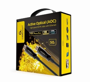 Видеокабель cablexpert ccbp-hdmi-aoc-50m-02, hdmi (m) - hdmi (m), 50 м, чёрный Thumbnail 3