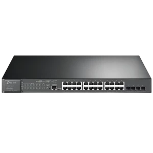 PoE коммутатор TP-LINK TL-SG3428MP, 24x IEEE 802.3af/at