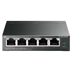 PoE коммутатор TP-LINK TL-SG105PE, 4x IEEE 802.3af/at