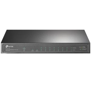 Коммутатор tp-link tl-sg1210p 10 портов 10/100/1000 мбит/с poe+, 8 poe+ портов, бюджет 63 вт, sfp, стальной корпус Thumbnail 8