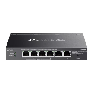 PoE коммутатор TP-LINK ES206GP, 4x IEEE 802.3af/at PoE+