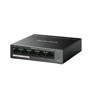 Comutator poe mercusys ms105gp, 4x ieee 802.3af/at Thumbnail 3