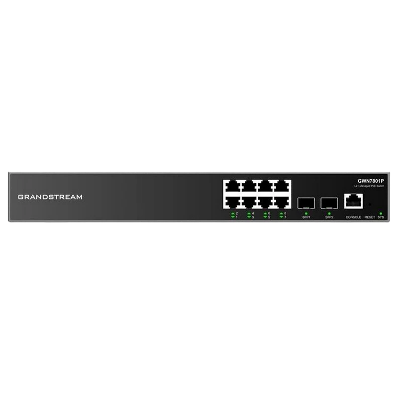 Comutator poe grandstream gwn7801p, ieee 802.3af/at 9