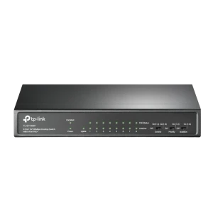 Poe коммутатор tp-link tl-sf1009p, 8x ieee 802.3af/at Thumbnail 3
