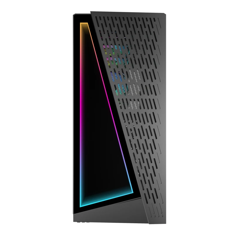 Компьютерный корпус gamemax prism, midi-tower, без блока питания, чёрный 6