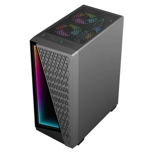 Компьютерный корпус gamemax prism, midi-tower, без блока питания, чёрный Thumbnail 5