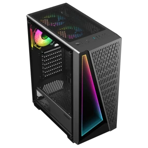 Компьютерный корпус gamemax prism, midi-tower, без блока питания, чёрный Thumbnail 9
