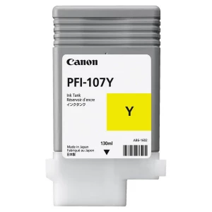 Картридж чернильный Canon PFI-107, 6708B001, Желтый