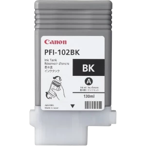 Картридж чернильный Canon PFI-102, 130мл, Черный