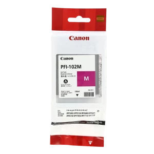 Картридж чернильный Canon PFI-102, 130мл, Пурпурный
