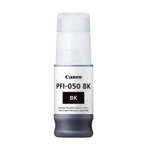 Картридж чернильный Canon PFI-050 BK, 70мл, Чёрный